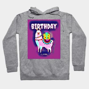 Birthday Llama Hoodie